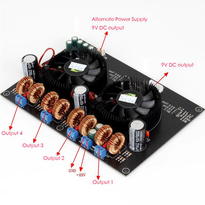 TPA3255 600W hoog rendement klasse D-versterkerkaart met dynamisch bereik voor hifi-audio