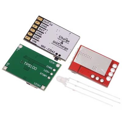 TP5100 TP5000 Charging Management Power Supply Module Board 18650 1A 2A 5V Compatibel met 4.2V 8.4V 1S 2S Lithiumbatterijen