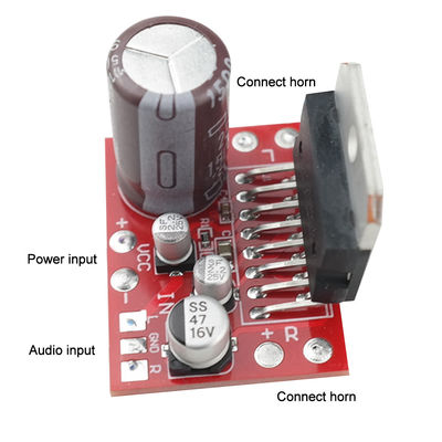 TDA7379 Stereo Power Amplifier Module Dubbelkanaal DC9V-17.5V 38W+38W Versterker Audio Board