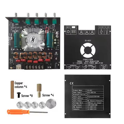 ZK-AS21 2.1 Channel Audio Versterker Module TPA3255 Subwoofer 220WX2+350W 220WX2+350W Versterker Board ZK-AS21