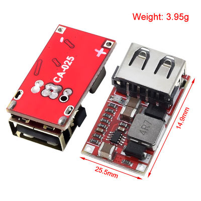 CA-025 Efficiënt DC-DC-omvormer USB-oplader Ontwikkelingsbord 6V-24V 24V 12V tot 5V 97,5% Buck-module voor autoverzekering