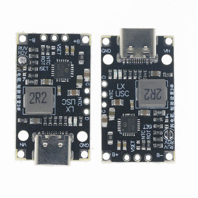 Type-C USB 2/3S BMS 15W 8.4V 12.6V 1.5A Lithiumbattery Charging Boost Module met gebalanceerde ondersteuning Snelle opladen met indicator