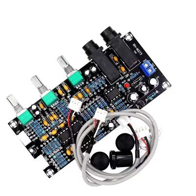 XH-M273 PT2399 Digitale Voorversterker Board 12-24V DC met Stereo Frequentie voor Karaoke Microfoon Controle