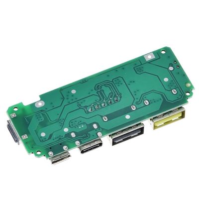 Dual USB 5V 2.4A Micro/Type-C LED USB Mobile Power Bank 18650 Oplaadmodule Lithiumbattery Charger Board Circuit Protection