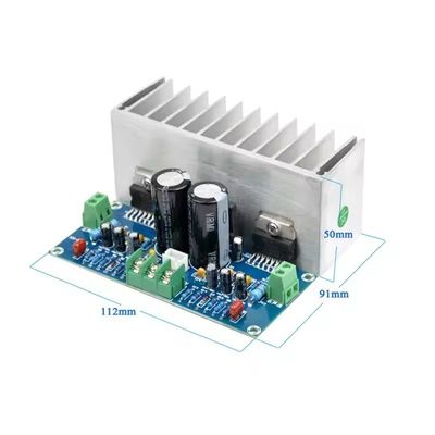 Hoogvermogen Audioversterker van klasse D 2*100W TDA7293 Stereo Digitale Versterker voor luidsprekers AC12-32V