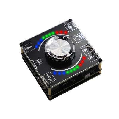 TPA3116 Module 50W*2 Stereo HIFI Volume Spectrum Power Amplifier Board Met Muziek Ritmelamp Privévorm