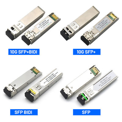 GPON PON 10G DWDM SFP 80KM-module 10G Gegevenssnelheid 1310nm-golflengte voor FTTH 5G-netwerk 80km afstand SM-optische transceivers