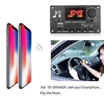 80W Versterkerbord Bluetooth 5.0 MP3 Decoder Board met DC 5V-26V Power Range voor Auto Audio