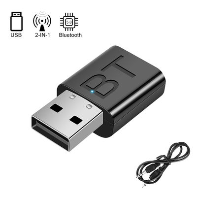 Bluetooth 5.0 Audio Adapter met 10m transmissiebereik en Dual Mode voor draadloze audio streaming