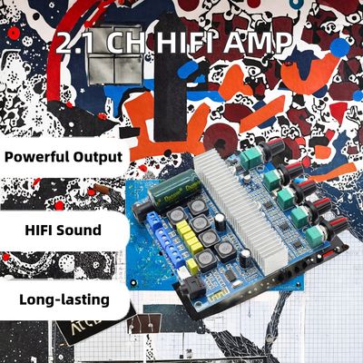 TPA3116D2 2.1 Kanaals Versterker Board 2x50W+100W Stereo Audio