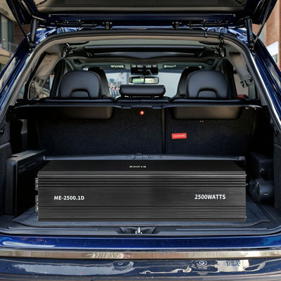Klasse D Auto Audio Vermogensversterker RMS 2500Wrms 1 Ohm Impedantie Spl Mono Vermogensversterker met Crossovers