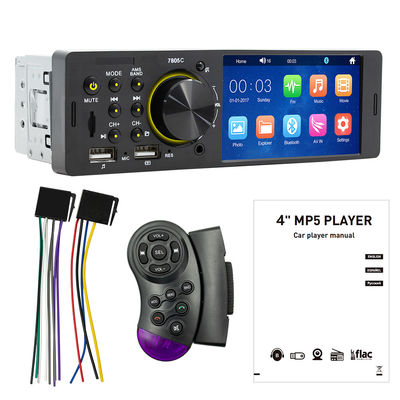 Car Dvd Player 4'' 1 Din HD Stereo Digitaal Signal Processor Radio Car Multimedia Video Voice Reverse Camera Car MP5 Player