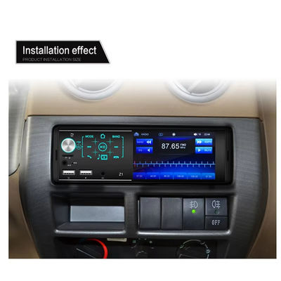 4.1 inch Draagbare Autoradio met Dubbele USB HD Touchscreen voor Bluetooth MP5 Speler Kleurrijke Lichten Autoradio CD voor DVD VCD