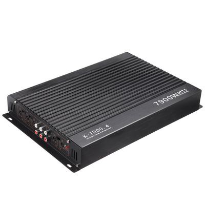 Directe verkoop van nieuw model 1900.4 High Power Car Audio Amplifier 12V Aluminium alloy In-Car Four-Way 4 Channel Crossovers