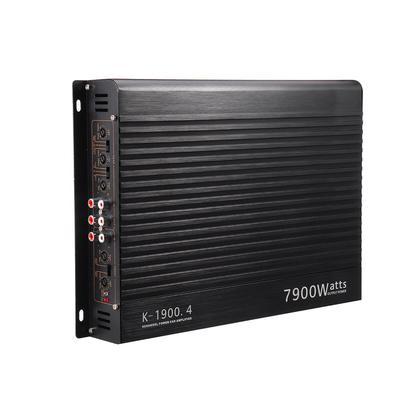 Directe verkoop van nieuw model 1900.4 High Power Car Audio Amplifier 12V Aluminium alloy In-Car Four-Way 4 Channel Crossovers