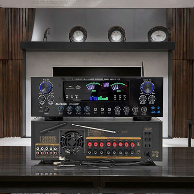 AV-8888BT Professional 7.1 Channel 2000W Ultra-High Power Home Theater Versterker BT Wireless Home KTV Surround Sound System