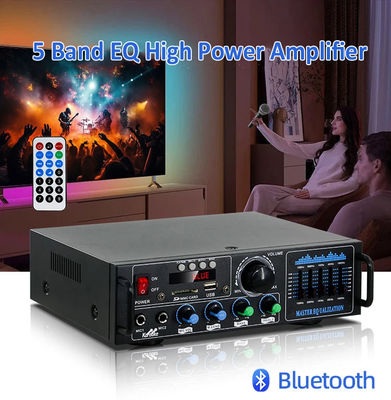 160W Dual Channel HiFi Stereo Audio Home Digitale Versterker Professionele buisversterker Module Microfoon Invoer Afstandsversterker