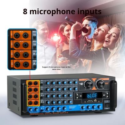 ZX-12B 4.0 Channel 800W HiFi Audio Versterker Hot-Selling High-Power BT Wireless Home Audio Large Digital Receiver Versterker