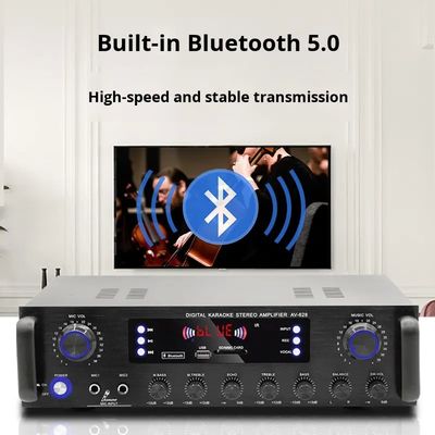 AV-628 Professional 5.1 Channel 600W Home Coaxial Subwoofer Versterker High-Power Model BT Glasvezel Ontvanger