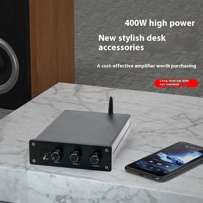 Professionele 2.1 kanalen 400W High Power HiFi Digitale Versterker voor Huis Auto Audiophile Intel Processor Receiver Versterkers
