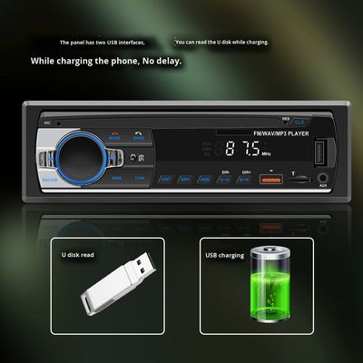 Creatall Neutral JSD-530L Car MP3-speler met USB-verbinding voor Bluetooth-kaart Radio Centrale besturing