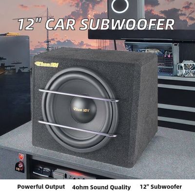 Groothandelsprijs 12/10 inch High Power Auto Audio Subwoofer 4 ohm 12v Luidsprekers