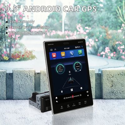 Universele 9.5\" 2 Din Android Navigatie GPS Auto Multimedia Speler Dashboard Autoradio Touchscreen USB Carplay FM WIFI