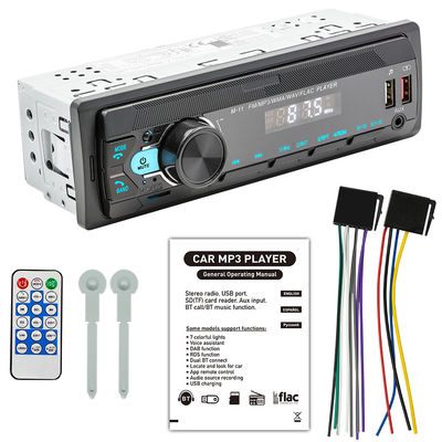 Creatall 12V Auto MP3-speler met BT Draadloze Handsfree FM Radio Kleurrijke Lichten Audio Systeem Modificatie Nieuw & Verbeterd