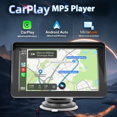 Creatall 7-inch draagbare auto navigatie achteruitkijk draadloos voor Bluetooth MP5 HD USB-aansluiting grensoverschrijdende Carplay