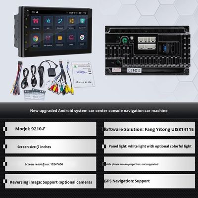 Creatall 7/9/10 inch Central Control Car Android GPS Navigation Smart voor BT Wifi Internet All-in-One Dashboard Machine