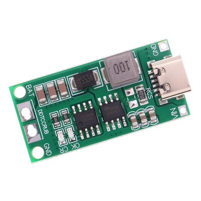 Multi-Cell Type-C 8.4V 12.6V 16.8V Step-Up Boost LiPo Polymer Li-Ion Charger for 7.4V 11.1V 14.8V 18650 Lithium Power Supplies