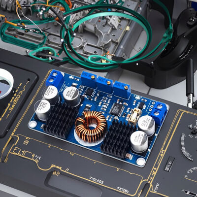 DC-DC LTC3780 Ultra-Thin Power Supply Module Automatic Buck-Boost Solar Car Voltage Regulator Constant Voltage & Current