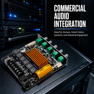 CA-TB21H 2.1 kanaal TPA3116 Bluetooth Versterker Board 50W+50W+100W Audio Versterker Module met APP Control
