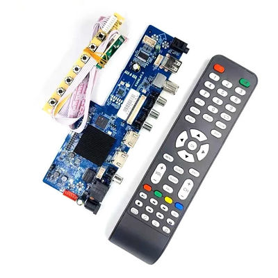 Universaal 32 inch 1+8G Smart LED TV Circuit Board PCB-gebaseerd moederbord met 12V spanning