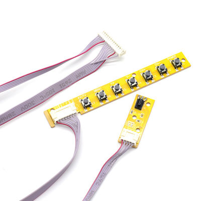 7K V59 V56 Universele 7 toetsen toetsenbord Plaat voor LCD-TV-hoofdbord Accordance-toetsenbord met IR
