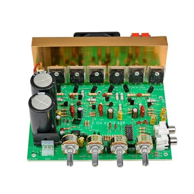 240W High Power Subwoofer Versterker Board met Dual AC18-24V Input en 3*80W Piekuitgang voor Home Theater