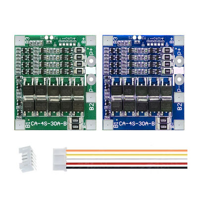 CA-4S-30A-B Lithium 18650 BMS Batterijbeschermingsbord 30A 14.8V 12.8V 4s BMS-bord