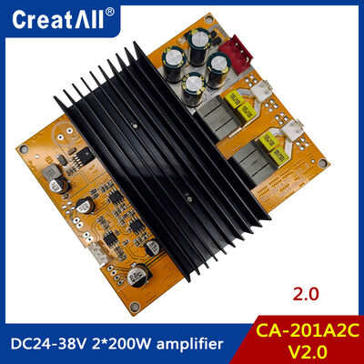 CA-201A2C V2.0 TPA3251HIFI Digital Amplifier Board 2x200W High-Power Stereo Audio Amplifier met omgekeerde voeding en oververhitting bescherming